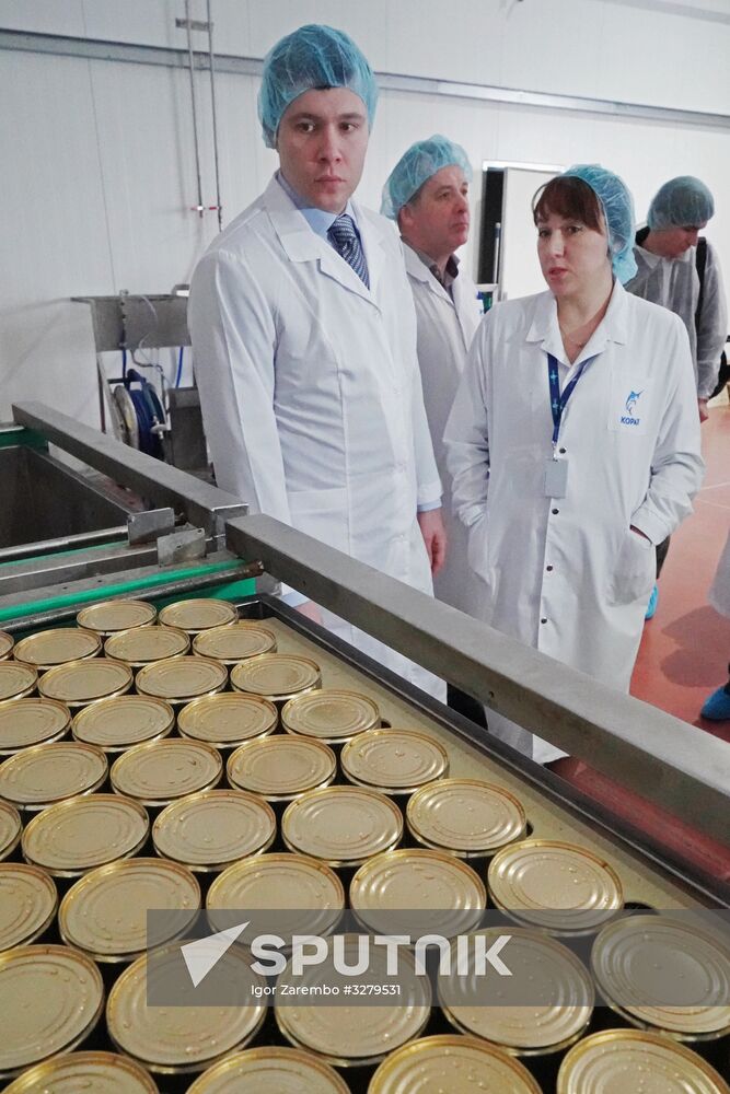 Korat fish processing complex in Kaliningrad Region