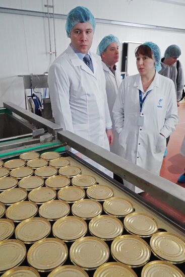 Korat fish processing complex in Kaliningrad Region