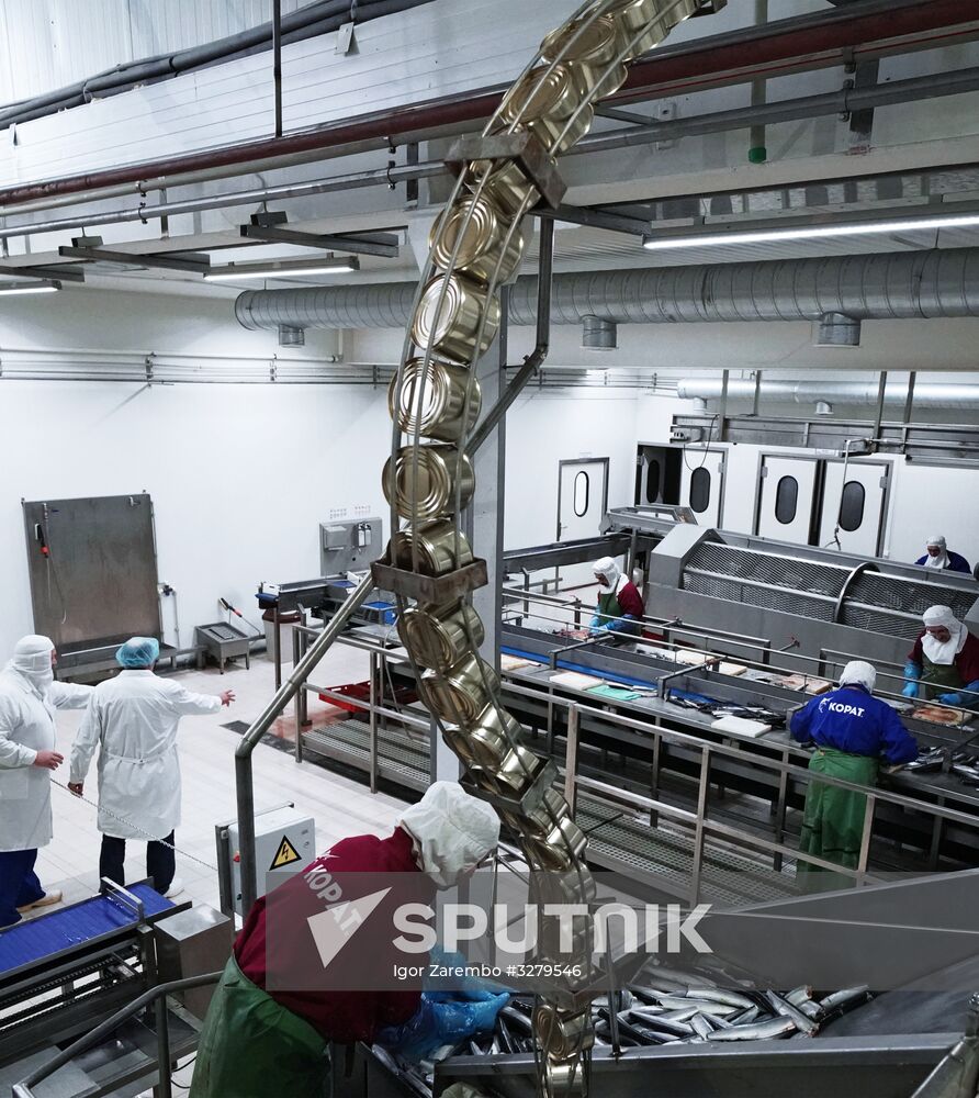 Korat fish processing complex in Kaliningrad Region