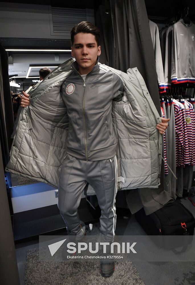 Outfits of Russiaan team for Olympics-2018