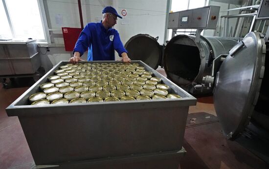 Korat fish processing complex in Kaliningrad Region