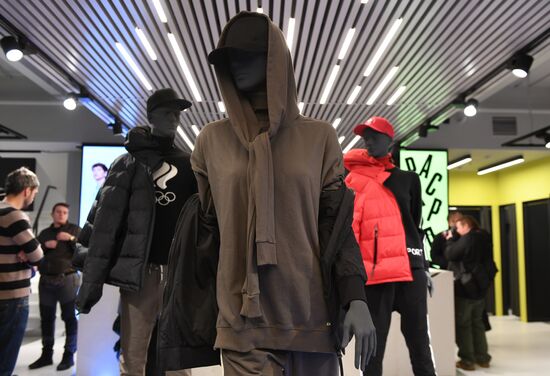 Outfits of Russian team for 2018 Olympics