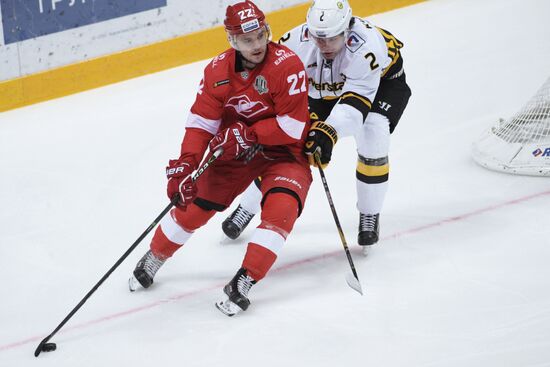 Ice hockey. KHL. Spartak vs. Severstal