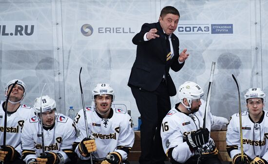 Ice hockey. KHL. Spartak vs. Severstal
