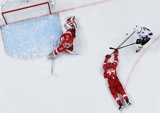 Ice hockey. KHL. Spartak vs. Severstal