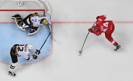 Ice hockey. KHL. Spartak vs. Severstal