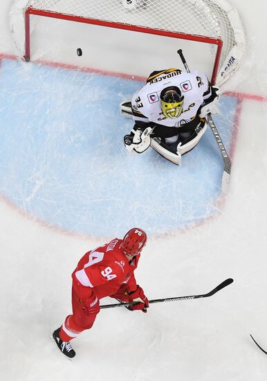 Ice hockey. KHL. Spartak vs. Severstal