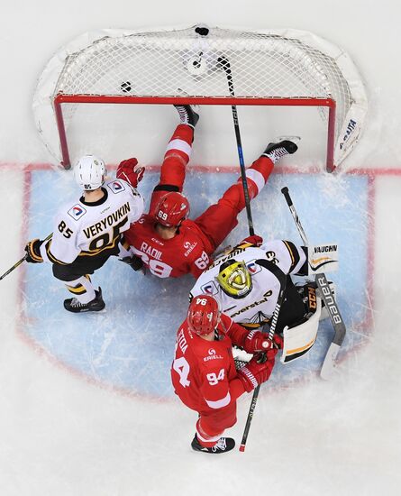Ice hockey. KHL. Spartak vs. Severstal