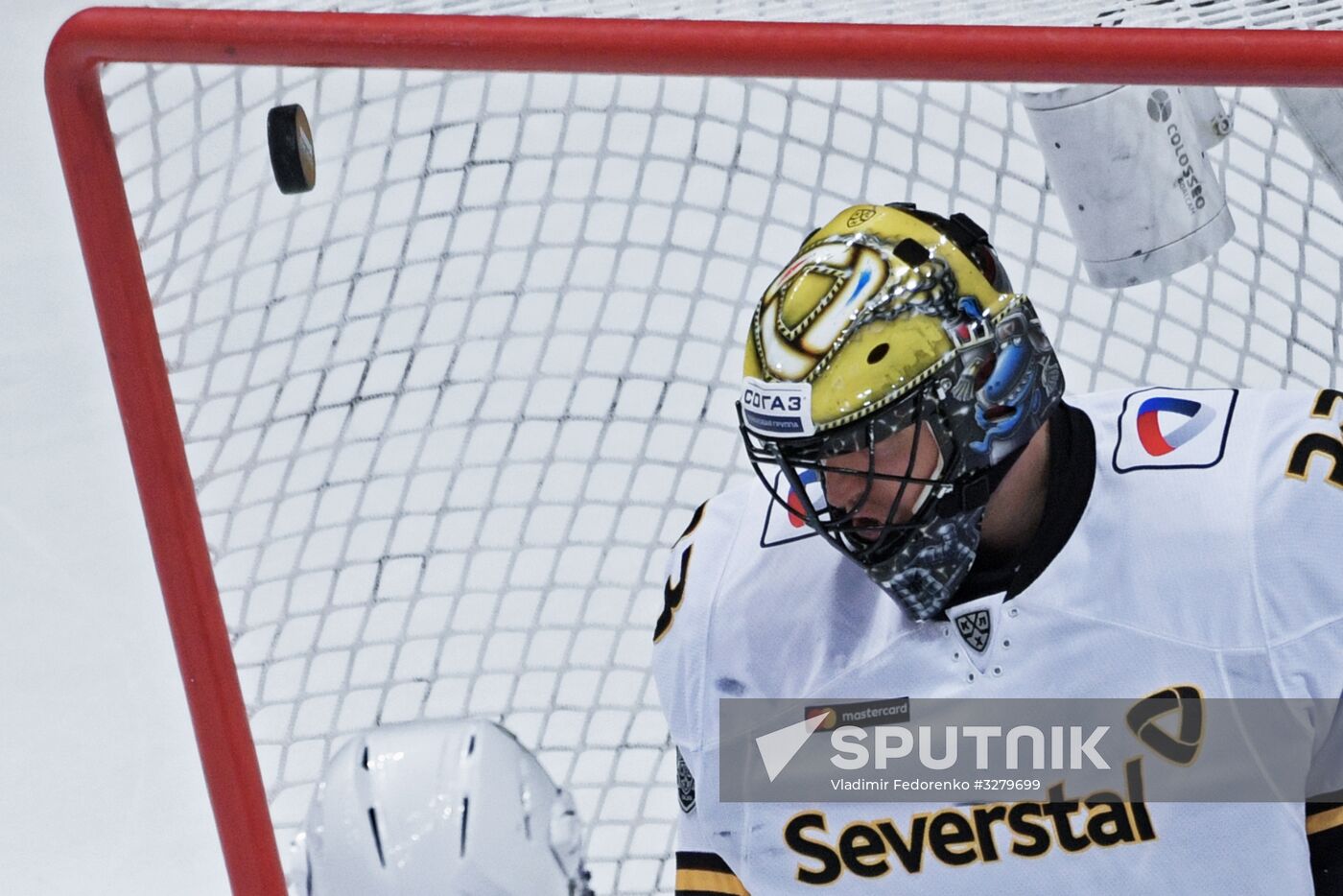 Ice hockey. KHL. Spartak vs. Severstal