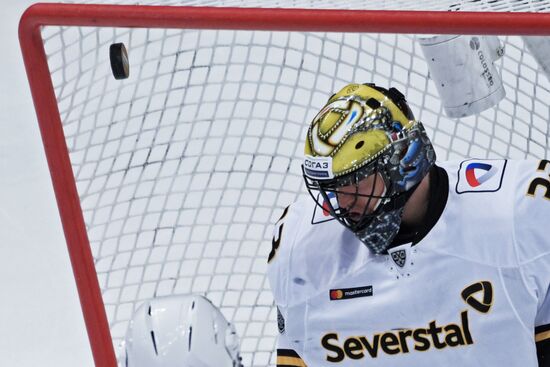 Ice hockey. KHL. Spartak vs. Severstal