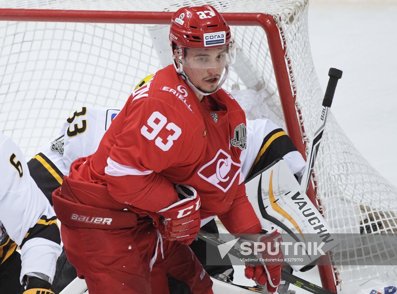 Ice hockey. KHL. Spartak vs. Severstal