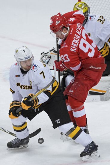 Ice hockey. KHL. Spartak vs. Severstal