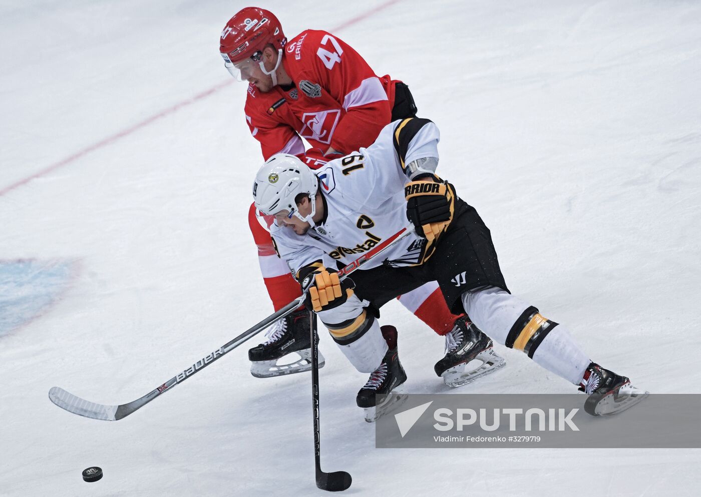 Ice hockey. KHL. Spartak vs. Severstal