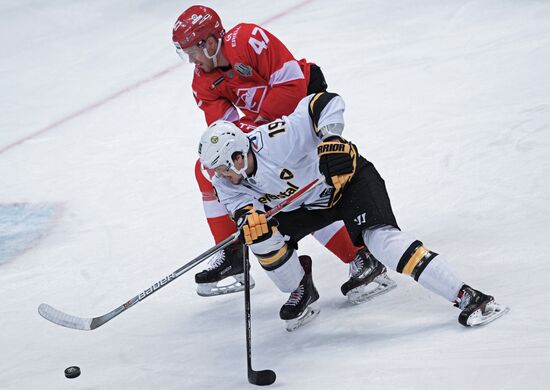 Ice hockey. KHL. Spartak vs. Severstal