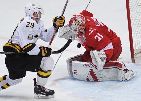 Ice hockey. KHL. Spartak vs. Severstal