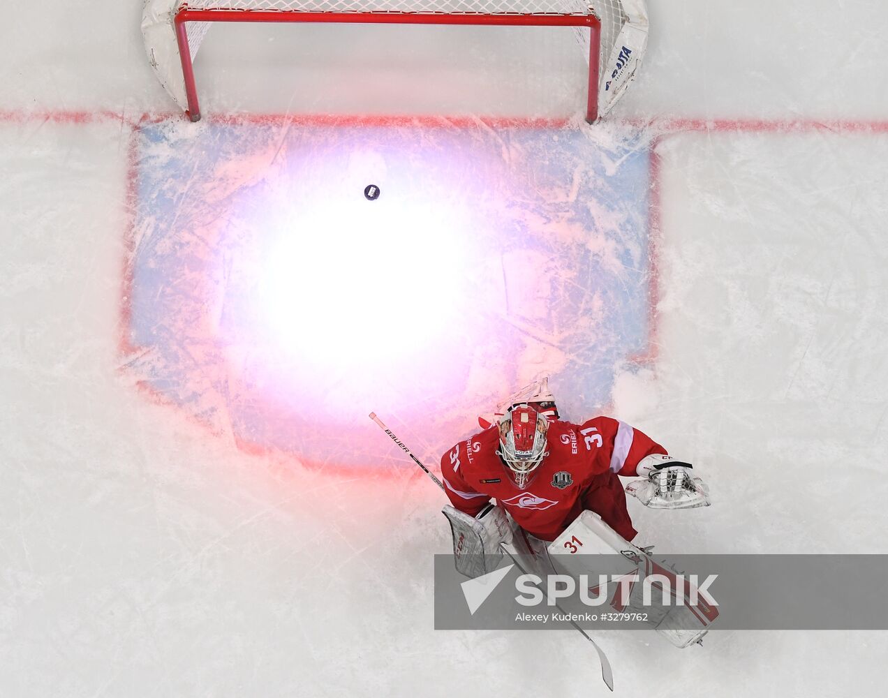 Ice hockey. KHL. Spartak vs. Severstal