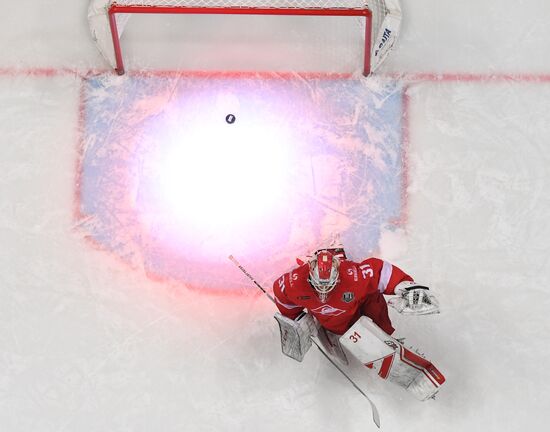 Ice hockey. KHL. Spartak vs. Severstal