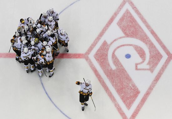 Ice hockey. KHL. Spartak vs. Severstal