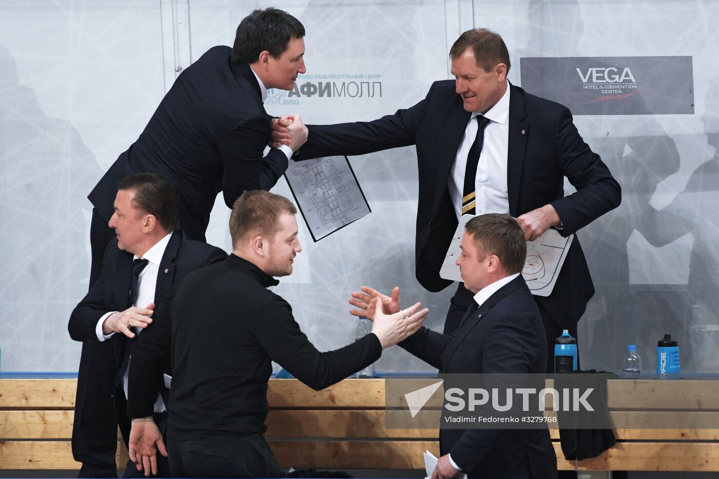 Ice hockey. KHL. Spartak vs. Severstal