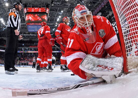 Ice hockey. KHL. Spartak vs. Severstal
