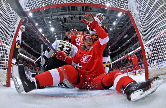 Ice hockey. KHL. Spartak vs. Severstal