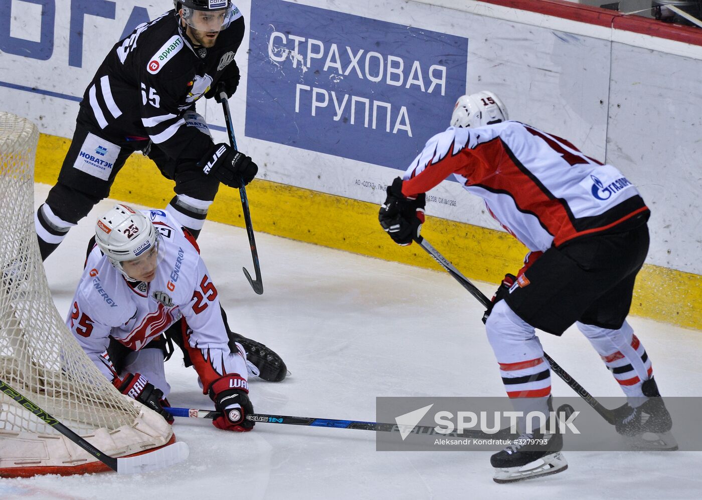 Ice hockey. KHL. Traktor Chelyabinsk vs. Avangard Omsk Region