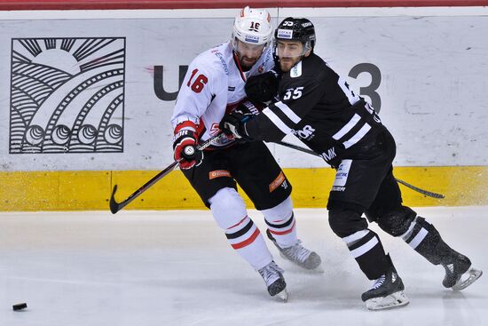 Ice hockey. KHL. Traktor Chelyabinsk vs. Avangard Omsk Region
