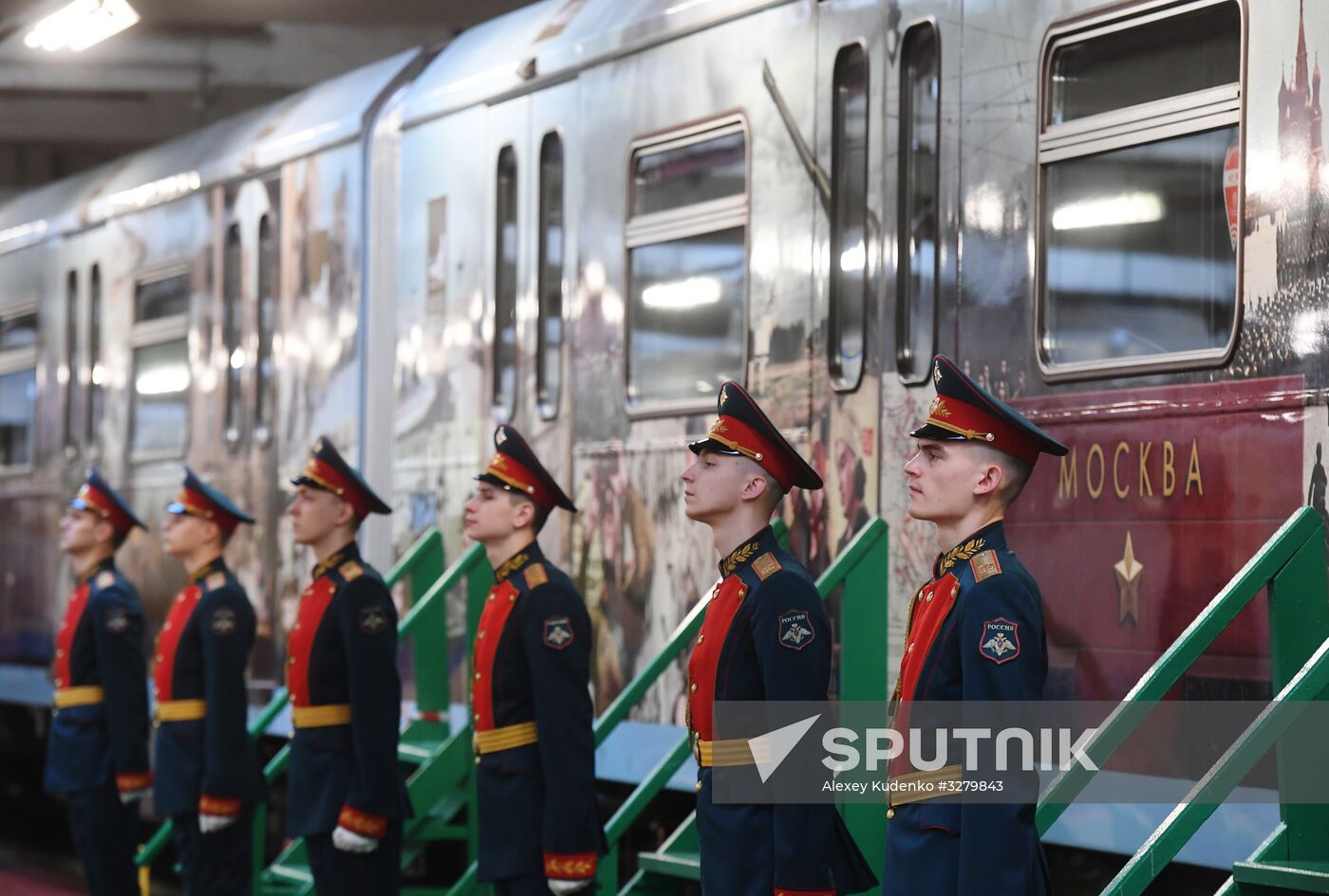 Moscow Metro launches Territory of Victory train