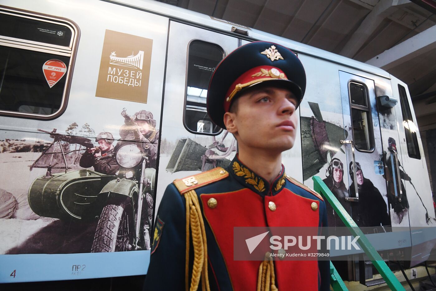 Moscow Metro launches Territory of Victory train