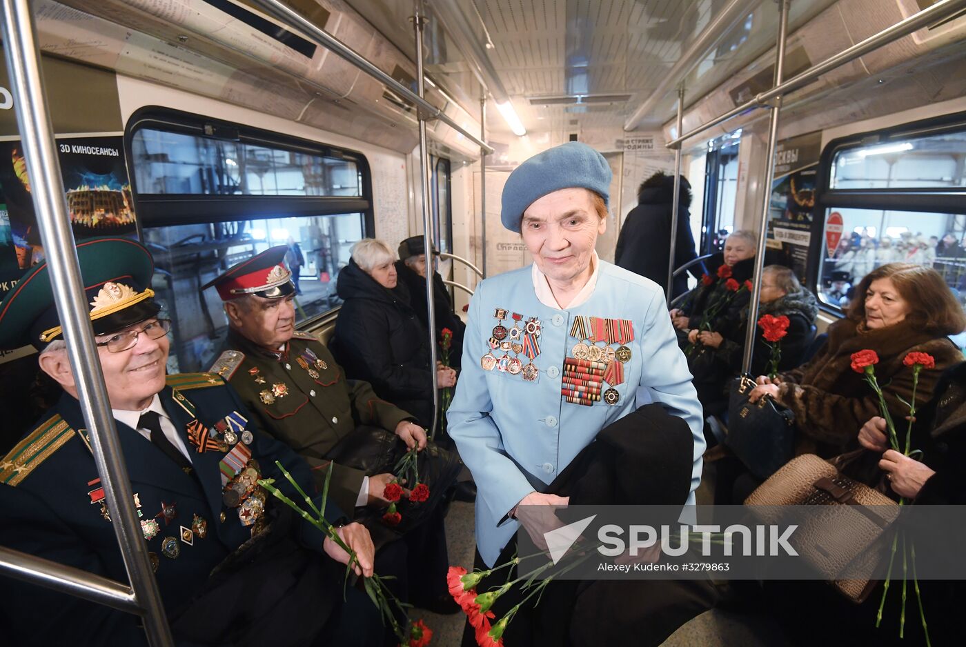 Moscow Metro launches Territory of Victory train