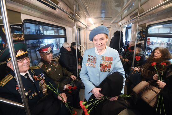 Moscow Metro launches Territory of Victory train