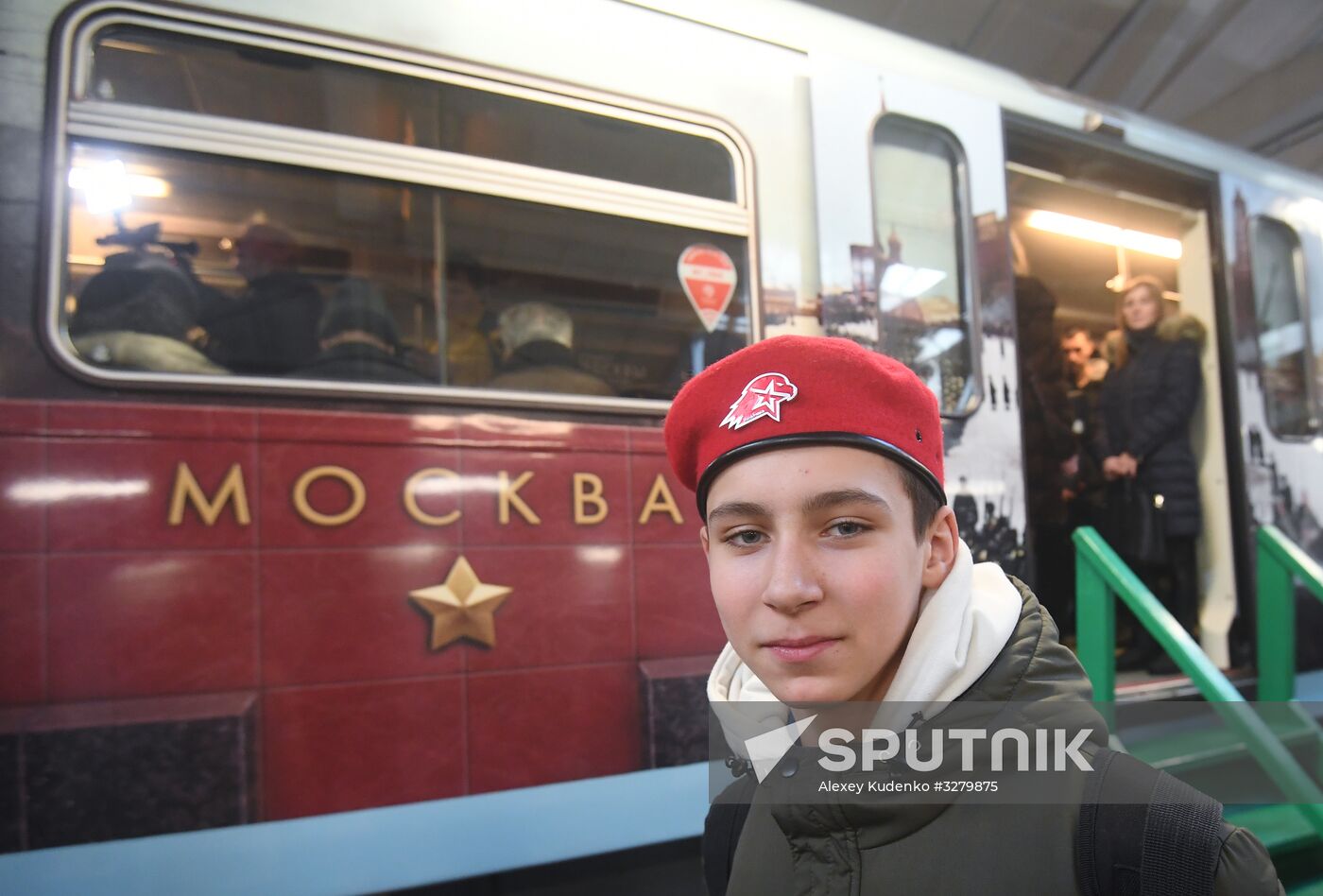 Moscow Metro launches Territory of Victory train