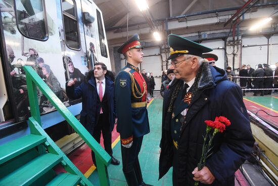 Moscow Metro launches Territory of Victory train