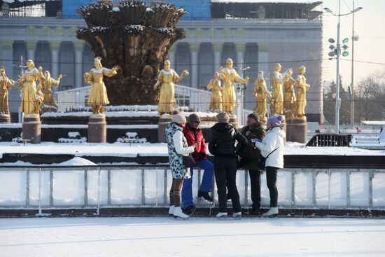Skating rink at VDNKh