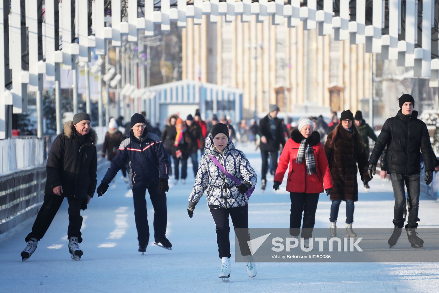 Skating rink at VDNKh