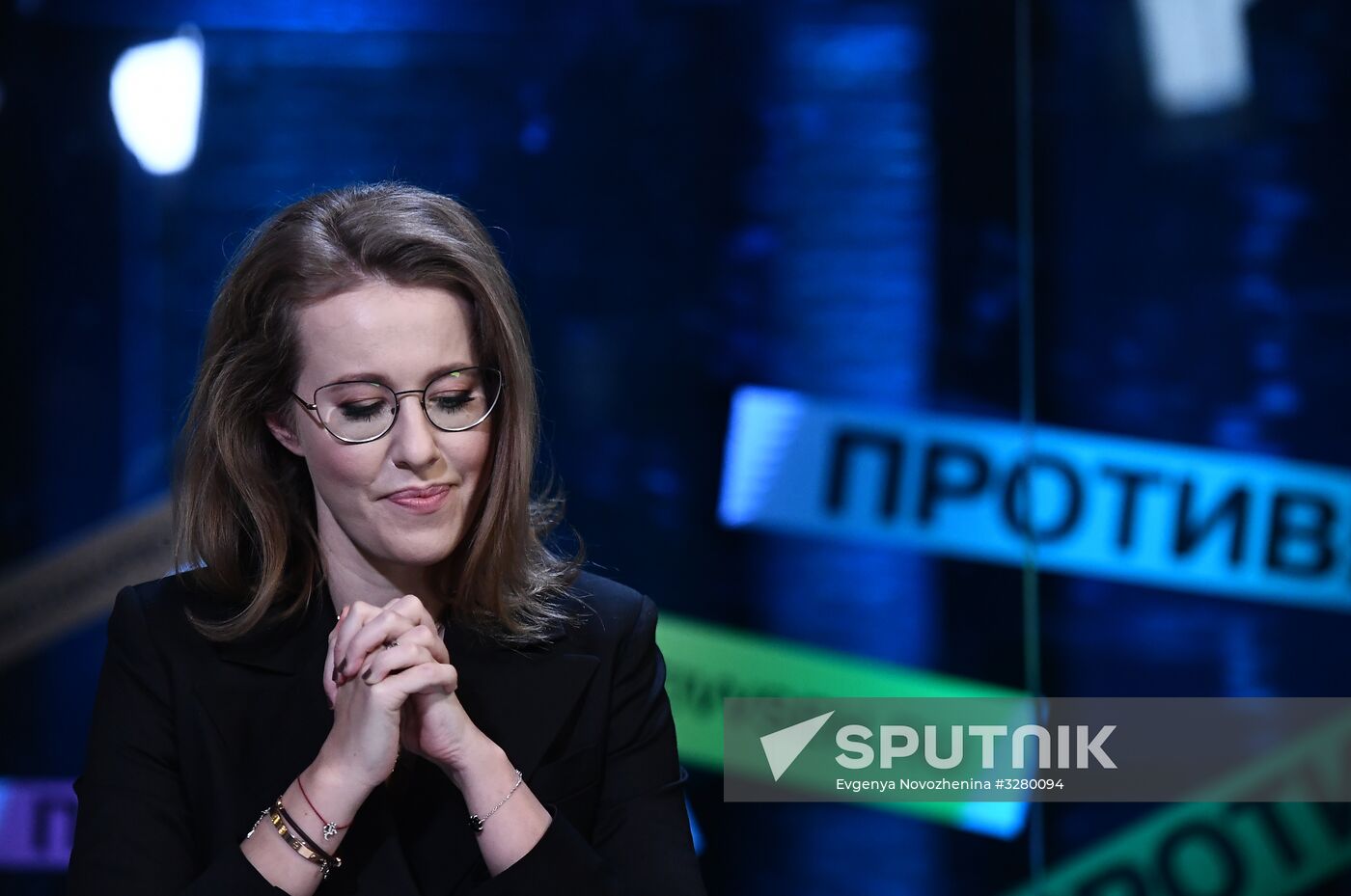 Meeting with Presidential candidate Ksenia Sobchak