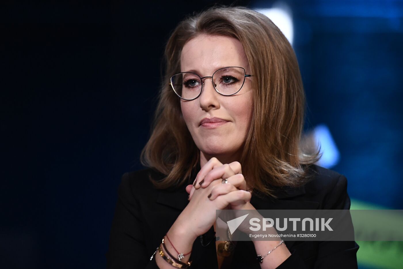Meeting with Presidential candidate Ksenia Sobchak