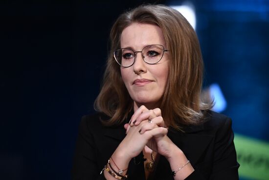 Meeting with Presidential candidate Ksenia Sobchak