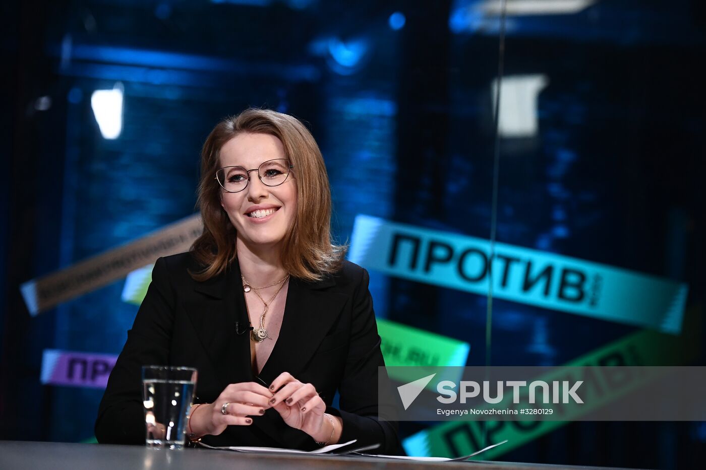 Meeting with Presidential candidate Ksenia Sobchak
