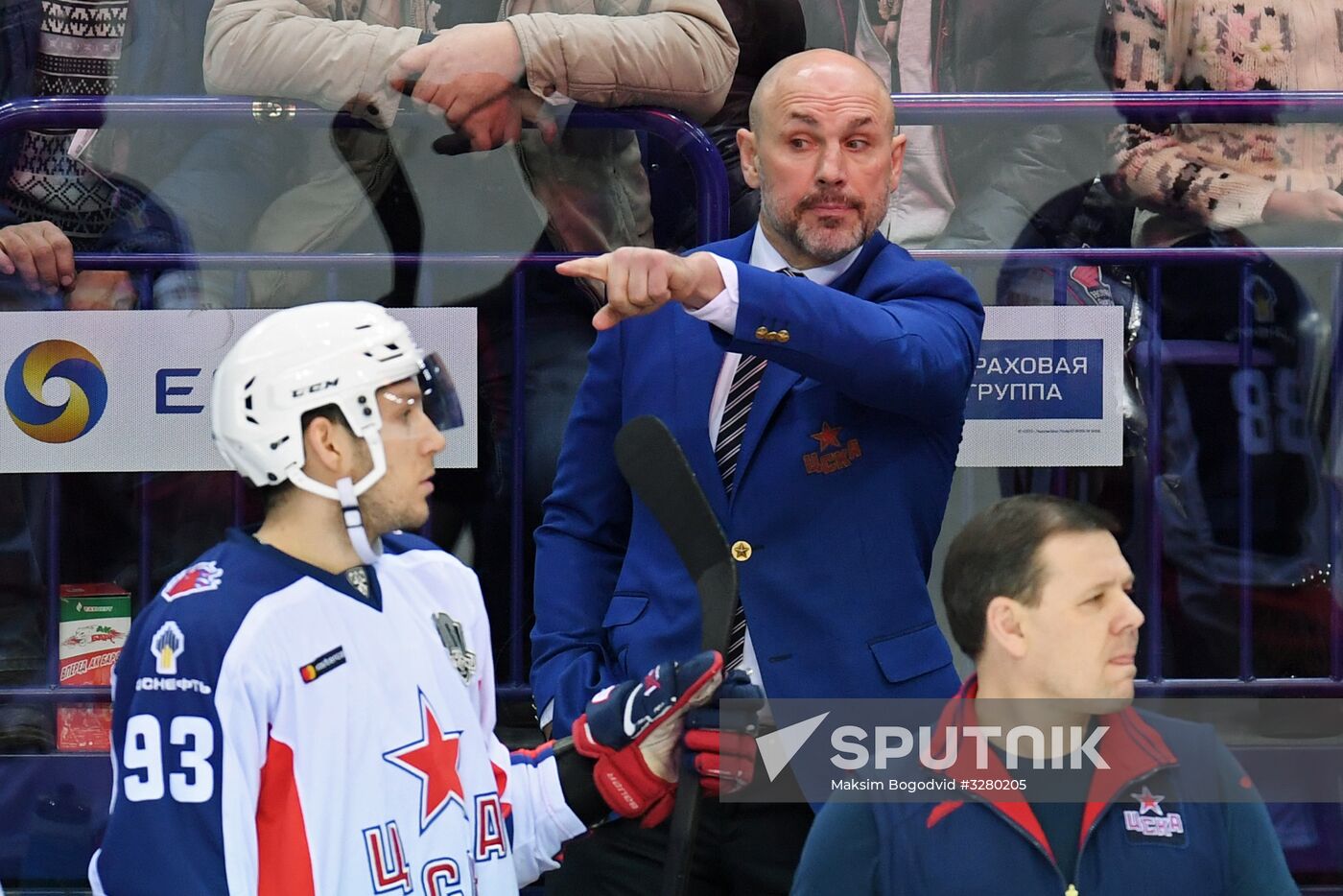 Ice hockey. KHL. Ak Bars vs. CSKA