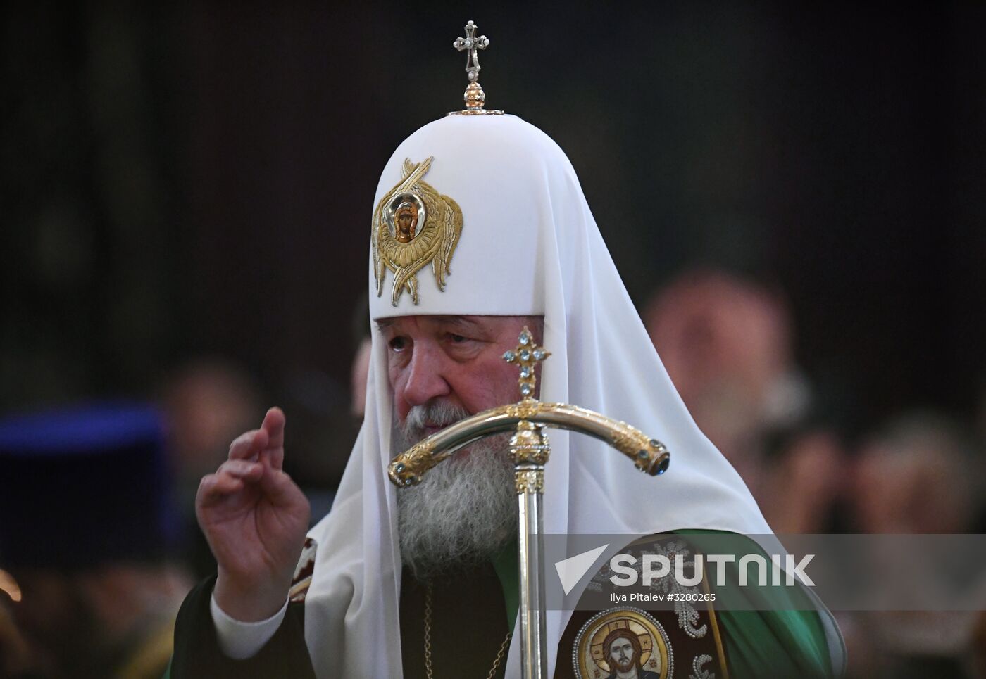 Patriarch holds service on opening day of 26th International Christmas Readings