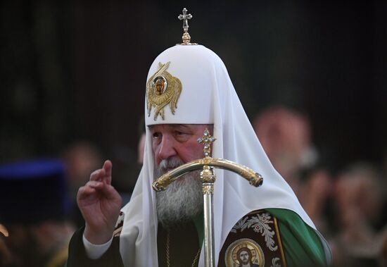 Patriarch holds service on opening day of 26th International Christmas Readings