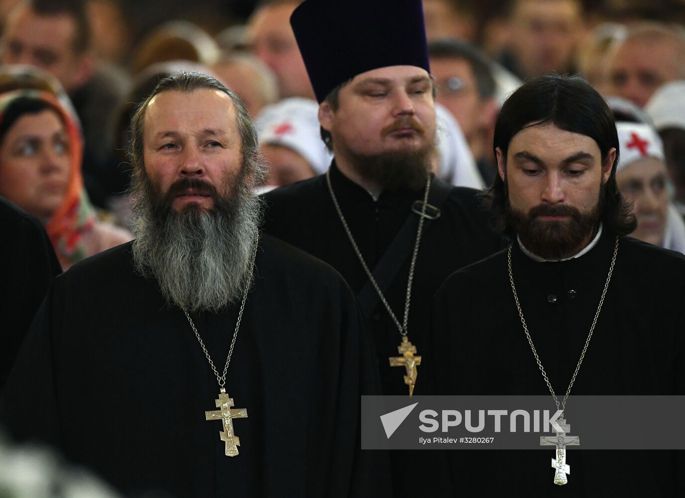 Patriarch holds service on opening day of 26th International Christmas Readings
