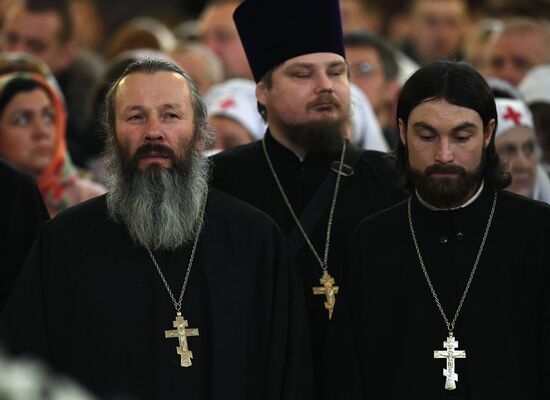 Patriarch holds service on opening day of 26th International Christmas Readings