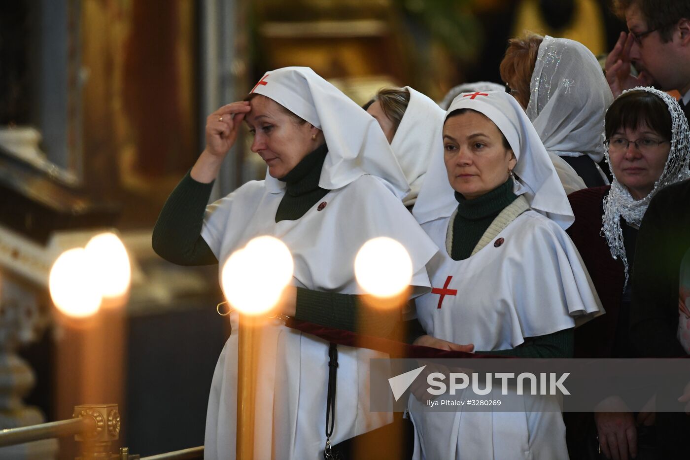 Patriarch holds service on opening day of 26th International Christmas Readings