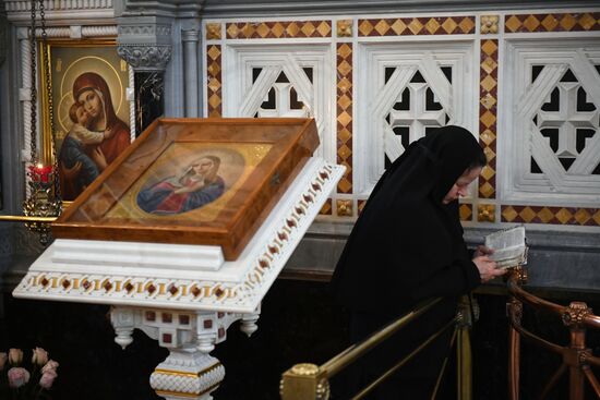 Patriarch holds service on opening day of 26th International Christmas Readings