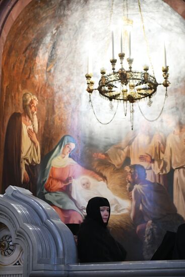 Patriarch holds service on opening day of 26th International Christmas Readings