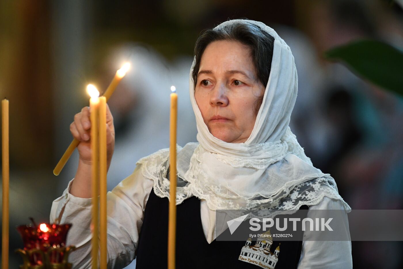 Patriarch holds service on opening day of 26th International Christmas Readings