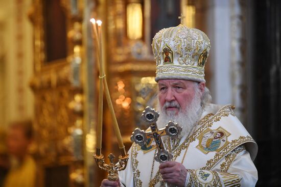Patriarch holds service on opening day of 26th International Christmas Readings