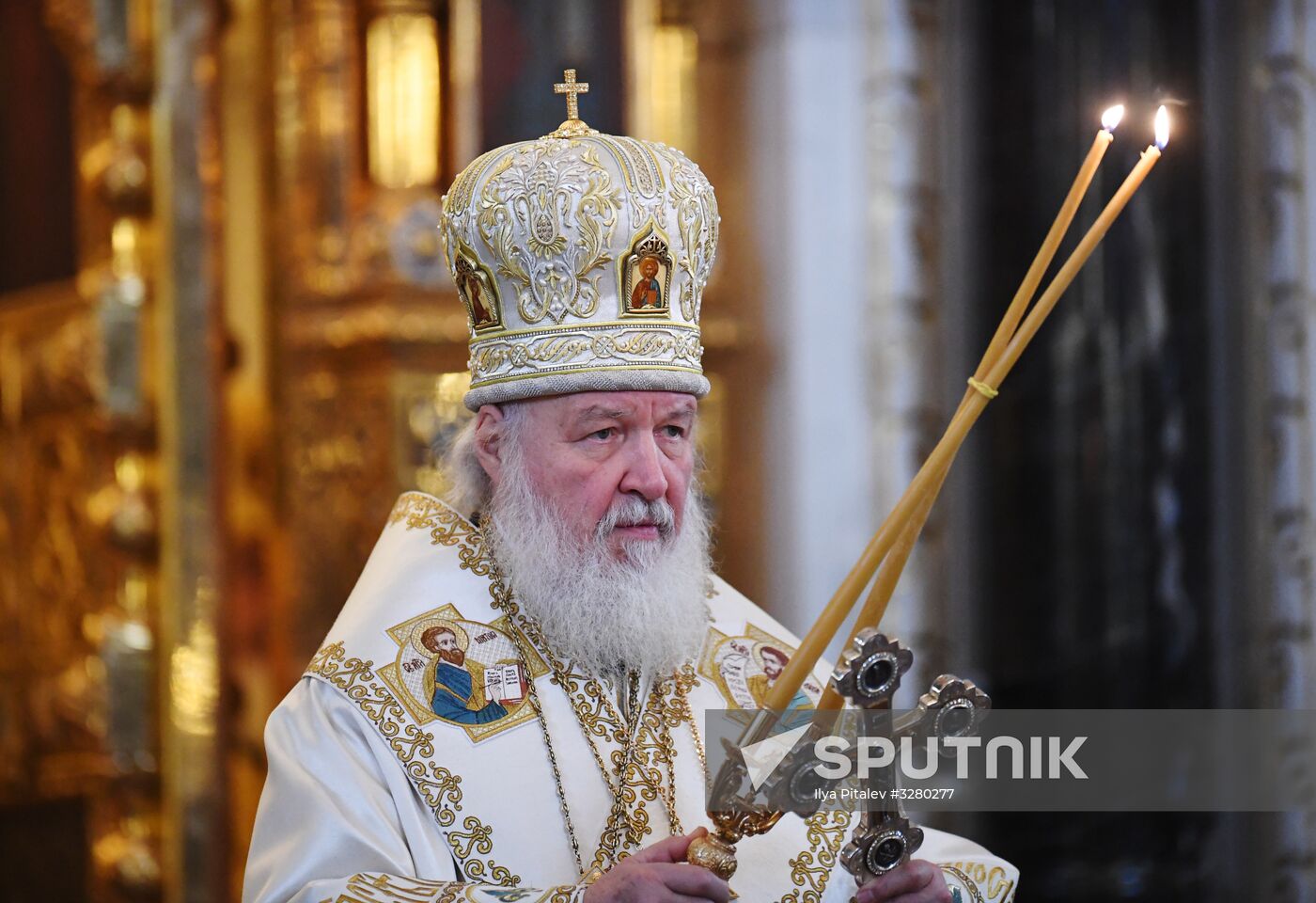 Patriarch holds service on opening day of 26th International Christmas Readings